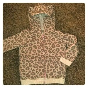 Jumping Bean Cheetah Print Hoodie